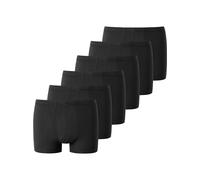 Schiesser Boxershorts Herren schwarz, S