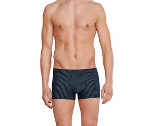Schiesser Boxershorts Long Life Soft 149047 navyblau/schwarz gestreift Herren - 1 Stück, Größe 5