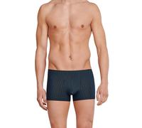 Schiesser Boxershorts Long Life Soft 149047 navyblau/schwarz gestreift Herren - 1 Stück, Größe 8