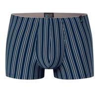 Schiesser Boxershorts Long Life Soft 183146 dunkelblau gestreift Herren - 1 Stück, Größe 8