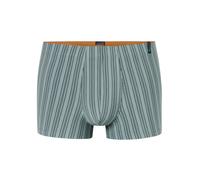Schiesser Boxershorts Long Life Soft 183146 mineralgrün gestreift Herren - 1 Stück, Größe 5