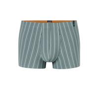 Schiesser Boxershorts Long Life Soft 183146 mineralgrün gestreift Herren - 1 Stück, Größe 8