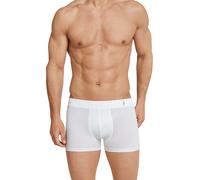 Schiesser Boxershorts Long Life Soft Unterwäsche weiss Herren, Größe 4