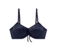 Schiesser Bügel-Bikini-Top Damen blau, 40C