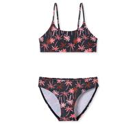 Bustier-Bikini Wirkware recycelt LSF40+ Palmen multicolor - Aqua 140