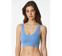 Schiesser Bustier in Hellblau - Größe L | Damen Bhs