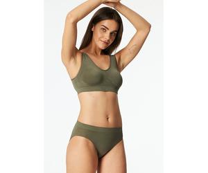 Schiesser Bustier in Khaki - Größe 3XL | Damen Bhs
