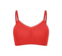 Schiesser - Bustier mit herausn. Pads chilli rot - Gr. - 42