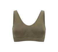 SCHIESSER - Bustier mit herausn. Pads khaki - Gr. - XXL