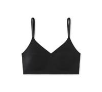 Schiesser Bustier Invisible Soft Damen Spaghettiträger, herausnehmbare Pads, Schwarz 44
