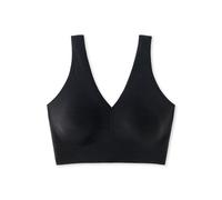 Bustier Microfaser herausnehmbare Pads schwarz - Invisible Soft 46
