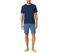 Schiesser Pyjama Herren marine, 56