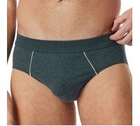 Schiesser Comfort Fit Mini Slip Türkis Baumwolle Medium Herren