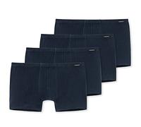 Schiesser Cotton Essential Shorts - 205222-4er Spar-Pack (6 Dunkelblau)