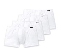 Schiesser Cotton Essential Shorts - 205222-4er Spar-Pack (7 Weiß)