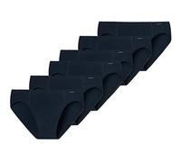 Schiesser Cotton Essential Supermini - 205221-6er Spar-Pack (7 Dunkelblau)