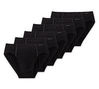 Schiesser Cotton Essential Supermini - 205221-6er Spar-Pack (7 Schwarz)