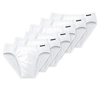 Schiesser Cotton Essential Supermini - 205221-6er Spar-Pack (8 Weiß)