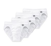 Schiesser Cotton Essentials Authentic Rio-Slip - 105984-4er Spar-Pack (5 (M), 4 X Weiß)