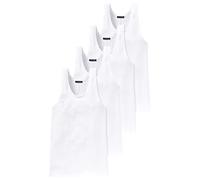 Schiesser Cotton Essentials Authentic Unterhemd -103401-4er Spar-Pack (8 Weiß)