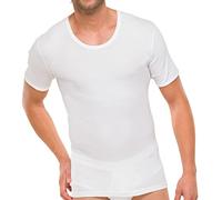 Schiesser Cotton Essentials Doppelripp Shirt 1/2 Arm - 205175-4er Spar-Pack (6 Weiß)