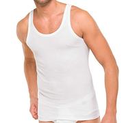 Schiesser Cotton Essentials Feinripp Unterhemd - 205144-4er Spar-Pack (5 Weiß)
