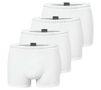 Schiesser - Cotton Flex - Retro Short/Pant - 4er Pack (8 Weiß)
