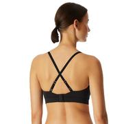 Schiesser Damen 150 Jahre Bustier Unique Cotton - schwarz - Größe 48