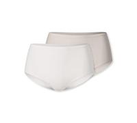 Schiesser Damen 2 Pack Trägertop Unterhemd mit Spitze-Modern Multipacks Slip, Sortiert 3_182906, 42 (3er Pack)