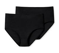 Schiesser Damen 2er Pack Midi schwarz 162893-000 - 38