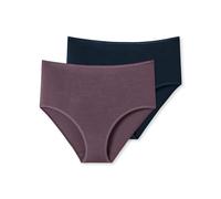 Schiesser Damen 2 Pack Midi Slip Unterwäsche - Modal Essentials, Sortiert 3_181764, 36