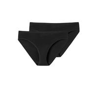 Schiesser Damen 2er Pack Tai schwarz 174385-000 - 38