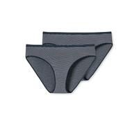 Schiesser Damen 2 Pack Taislip Unterwäsche - Modal Essentials, Nachtblau_162894, 44