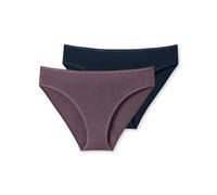 Schiesser Damen 2 Pack Taislip Unterwäsche - Modal Essentials, Sortiert 3_181763, 48
