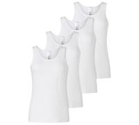 Schiesser Damen 2 Pack Trägertop Unterhemd mit Spitze - Modern Multipacks