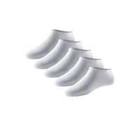 Schiesser Damen Sneakersocken Stay Fresh – 5er Pack Weiß Bluebird Größe 35-38