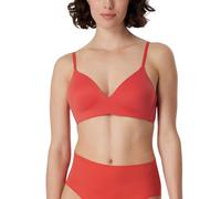 Schiesser Damen BH gepaddet ohne Bügel - Invisible Soft, rot_166568, 75C