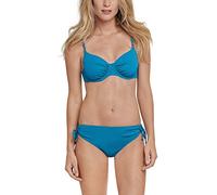 Schiesser Damen Bügel Bikini/Midi Bikini-Set, per Pack Blau (Petrol 811), 38 (Herstellergröße: 038B)