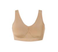 Schiesser Damen Bustier mit herausnehmbaren Pads - Classic Seamless - Maple - Größe XL