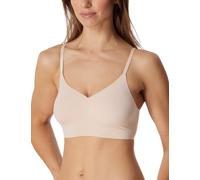 Schiesser Damen Bustier 179821-410 Spaghettiträger mit herausnehmbaren Pads Invisible Soft Sand 44