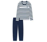 Schlafanzug lang Streifen admiral - SCHIESSER 150 Years 40