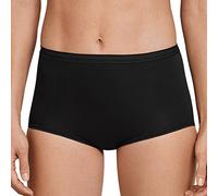 Schiesser Damen Maxi-Slip Taillenslip,per Pack Schwarz (schwarz 000),48 (Herstellergröße:048)