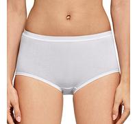 Schiesser Damen Midi Slip Feinripp Luxury 2er Pack, Größe:40;Farbe:Weiß (100)