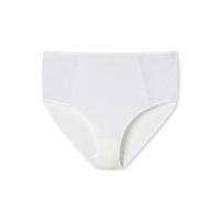 Midislip SCHIESSER "Air", Damen, Gr. 40, weiß (100, weiß), Microfaser, Obermaterial: 85% Polyamid, 15% Elasthan, unifarben, eng, Unterhosen, mit transparenten Spitzen-Einsätzen (75544831-40) 100, weiß