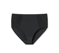Schiesser Damen Midi Spitze-Air Slip, schwarz_181132, 40