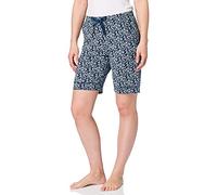 Schiesser Damen Mix + Relax Jersey Bermuda Pyjamaunterteil, Petrol, 38
