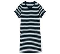 Schiesser Nachthemd Casual Essentials 181251-804 Kurzarm 95 cm 100% Baumwolle Nachtblau Gr. 46
