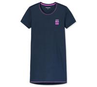 Schiesser Damen Nachthemd Casual Essentials Schlafshirt bequem Nachtkleid
