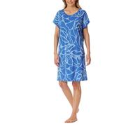 Nachthemd kurzarm Interlock hellblau - Modern Nightwear 40