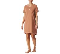 Sleepshirt kurzarm Schneeflocke rost - Casual Essentials 40